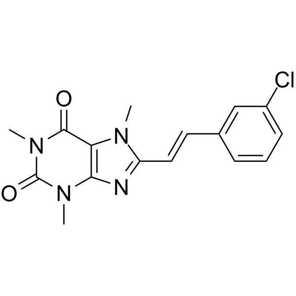 (E)-8-(3-Chlorostyryl)caffeine 147700-11-6